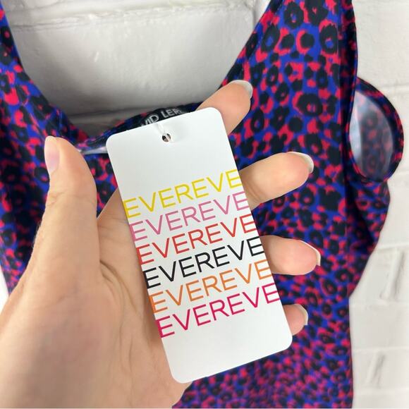 NWT Evereve David Lerner Leopard Double Strap Cami Top Size XS - Picture 9 of 9